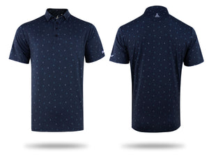 Tech Tribe Polo in Blue