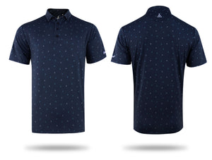 Tech Tribe Polo in Blue